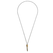 Load image into Gallery viewer, access-gold-jack-plug-on-gold-chain-necklace-by-dj-noemi-black.jpg