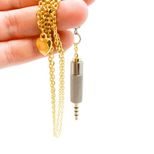 Load image into Gallery viewer, bold-gold-neck-accessorie-heartbeat-london-jewellery.jpg
