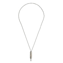 Load image into Gallery viewer, dj-collection-jackplug-silver-necklace.jpg