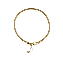 Load image into Gallery viewer, gold-gold-music-note-bracelet