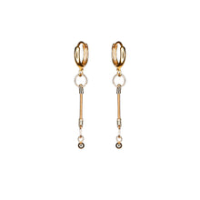 Load image into Gallery viewer, golddigger-guitar-string-ball-pendant-music-earrings