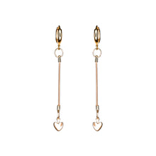 Load image into Gallery viewer, heart-of-gold-music-earrings