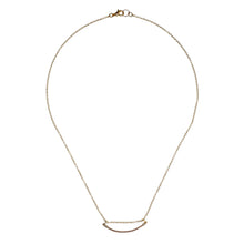 Load image into Gallery viewer, weight-in-gold-half-moon-guitar-string-necklace