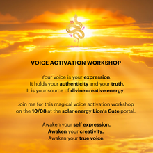 Load image into Gallery viewer, VOICE ACTIVATION WORKSHOP
