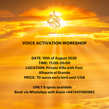 Load image into Gallery viewer, VOICE ACTIVATION WORKSHOP

