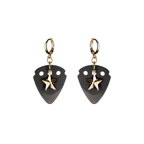 black-guitar-pick-earrings-with-gold-star-pendant.jpg