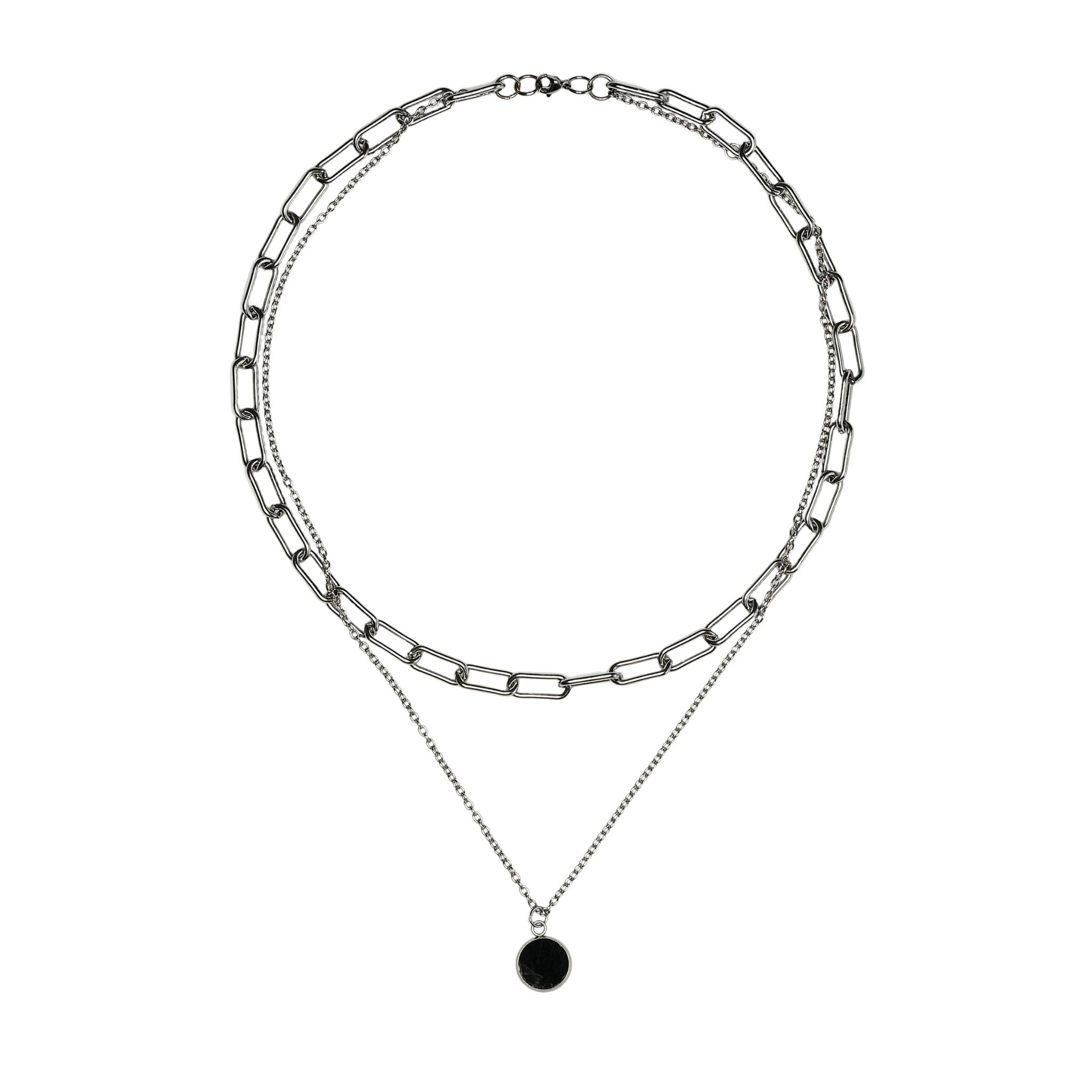 double-chain-vinyl-pendant-silver-necklace-by-vanessa-sukowski-collection.jpg