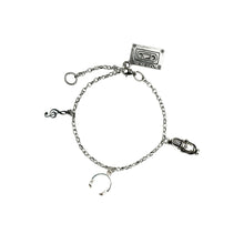 Load image into Gallery viewer, music-silver-charm-bracelet-heartbeat-jewellery-london.jpg

