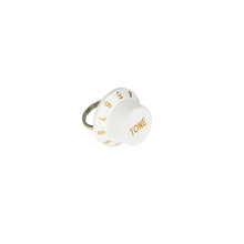 Load image into Gallery viewer, white-tone-guitar-knob-ring-by-heartbeat-jewellery-london.jpg
